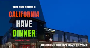 Dine-In Movie Theaters in California: Where to Eat and Watch