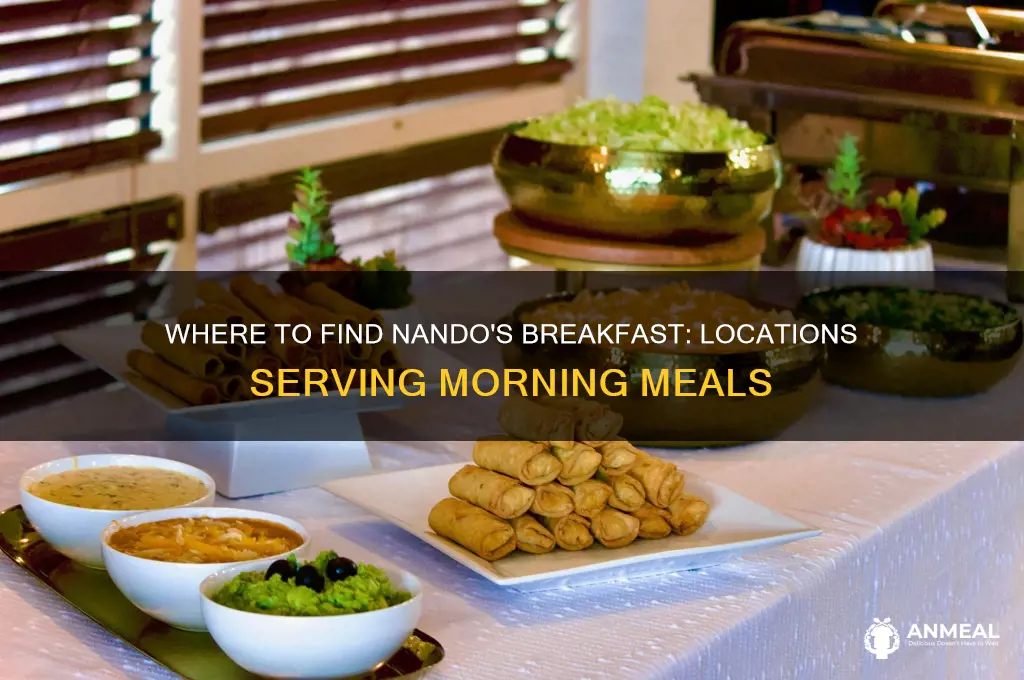 which nandos do breakfast