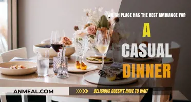 Discover the Perfect Spot: Best Ambiance for a Casual Dinner