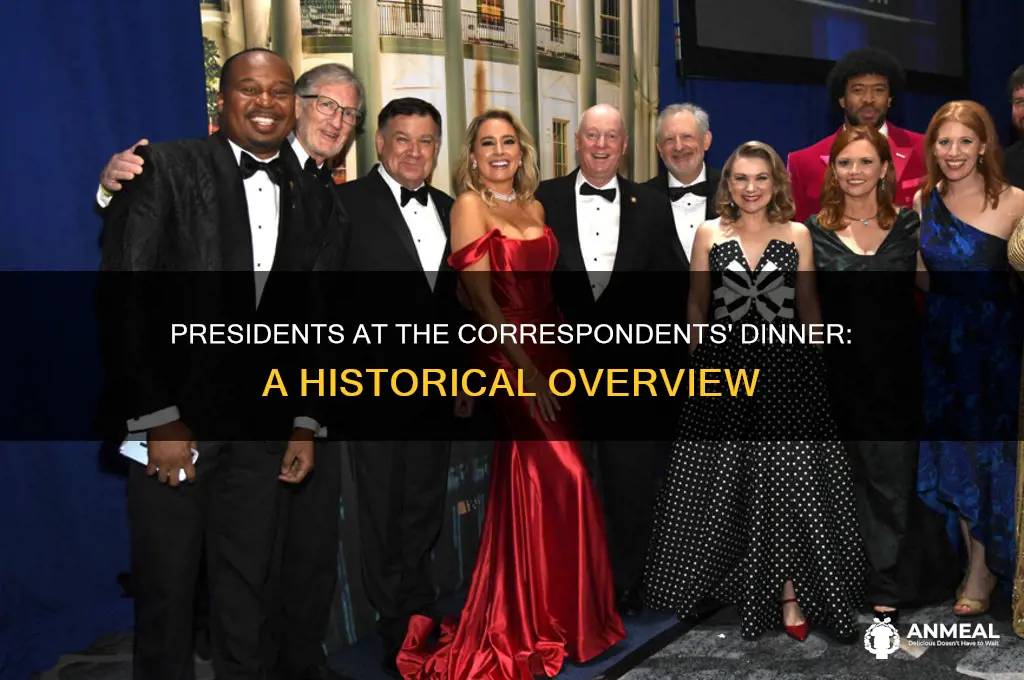 which presidents attended the correspondents dinner