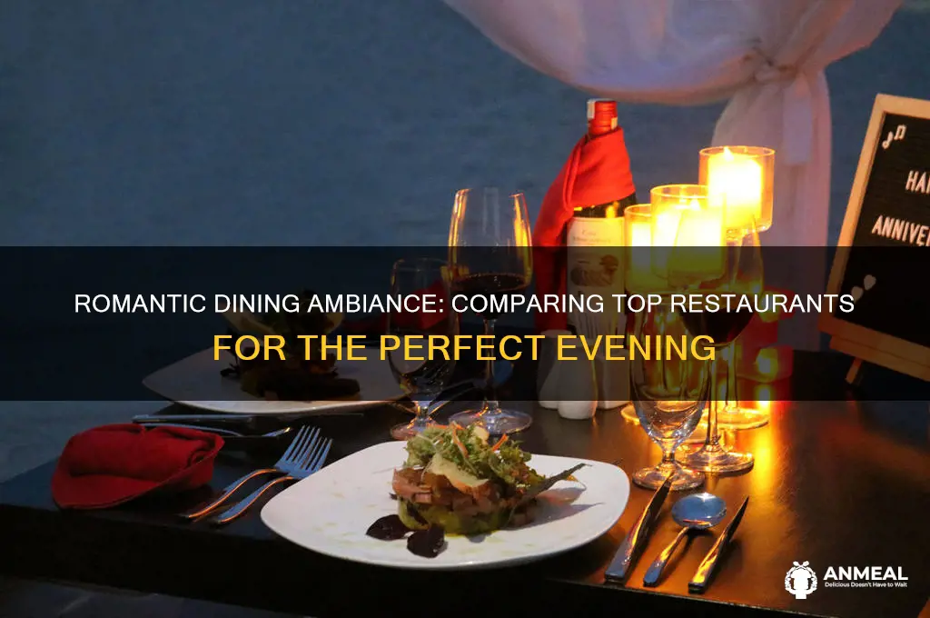 which restaurant has a better ambiance for a romantic dinner