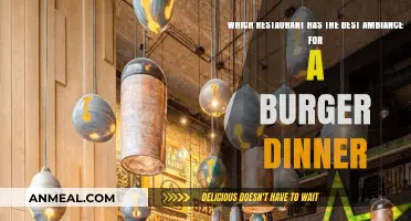 Top Burger Spots: Where Ambiance Meets Juicy Perfection for Dinner