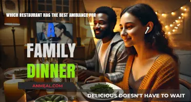Discover the Perfect Family Dinner Spot: Top Ambiance Restaurants