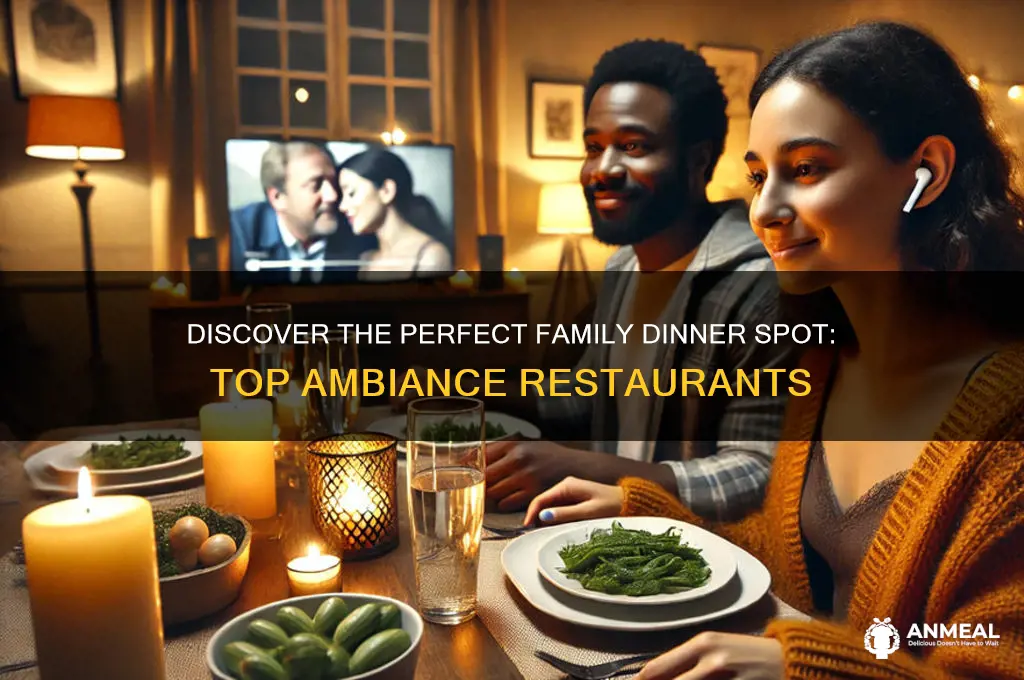 which restaurant has the best ambiance for a family dinner