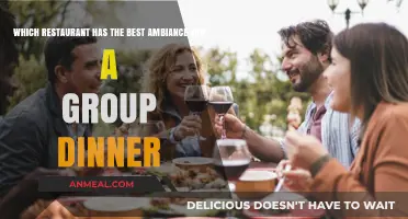 Discover the Perfect Group Dinner Spot: Ambiance-Focused Restaurant Guide