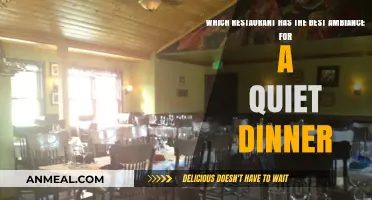 Discover the Perfect Quiet Dinner Spot: Top Ambiance Restaurants
