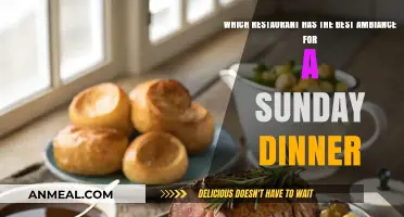 Sunday Supper Spots: Top Restaurants with Cozy Ambiance for Dinner