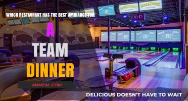 Top Restaurants with Perfect Ambiance for Unforgettable Team Dinners