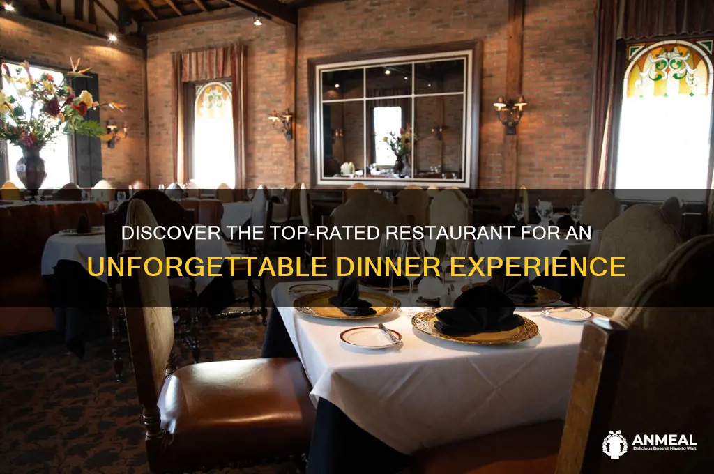 which restaurant has the best reviews for dinner