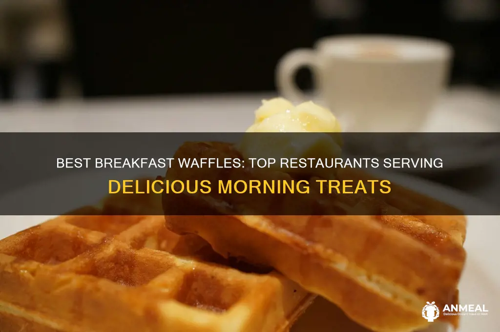 which restaurant sell breakfast waffles