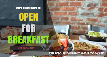 Discover Top Breakfast Spots: Restaurants Open Early Near You