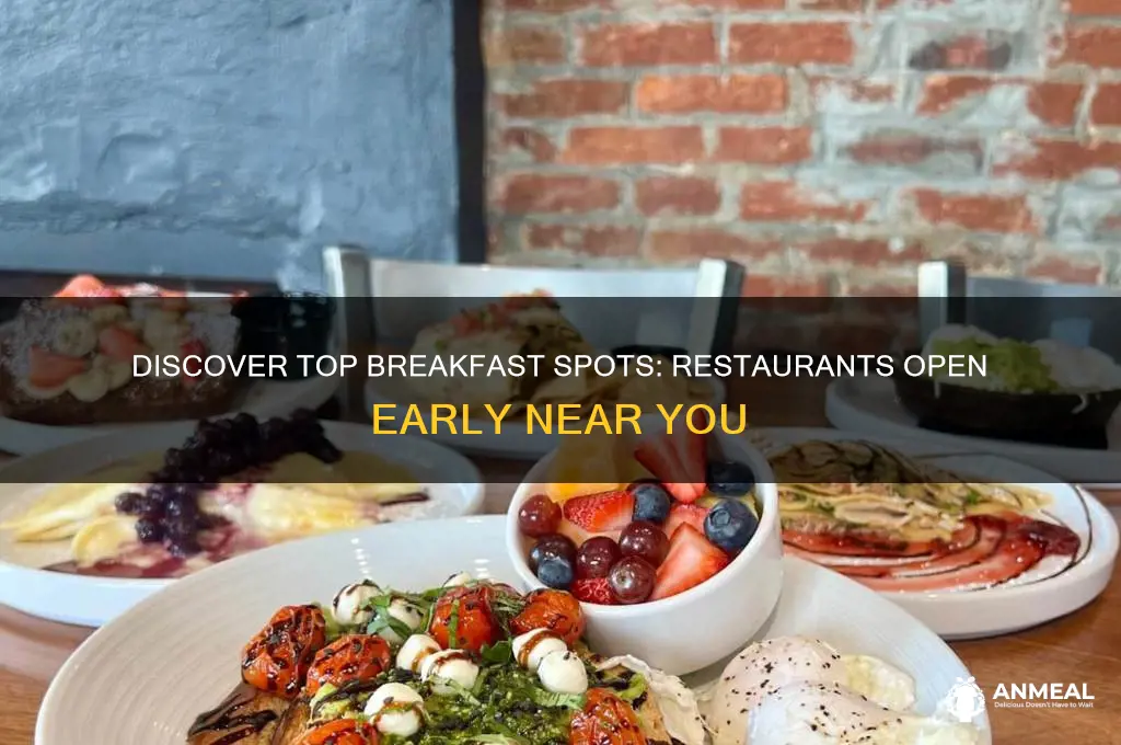 which restaurants are open for breakfast