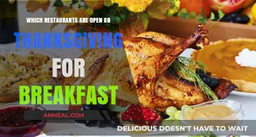 Thanksgiving Breakfast Spots: Restaurants Serving Early Morning Meals on Holiday
