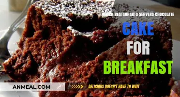 Indulge Early: Restaurants Serving Decadent Chocolate Cake for Breakfast