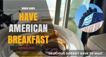 American Breakfast Served: Ships Offering Classic Morning Meals at Sea