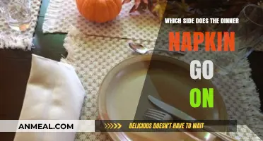 Dinner Napkin Etiquette: Mastering the Art of Placement at the Table