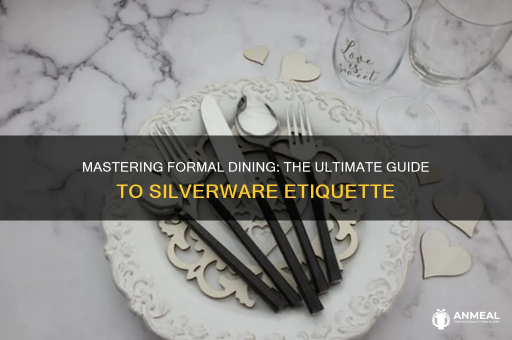 which silverware to use in a formal dinner