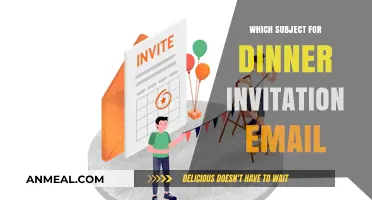 Crafting the Perfect Dinner Invitation Email: Subject Line Tips