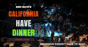 Dine and Watch: Top California Theaters Offering Dinner Experiences