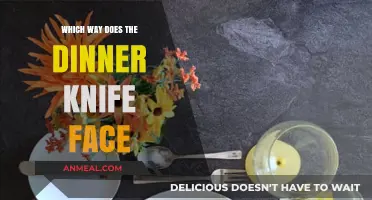 Proper Table Setting: Which Direction Should the Dinner Knife Face?
