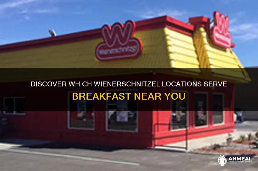 which weinershnitzel has breakfast
