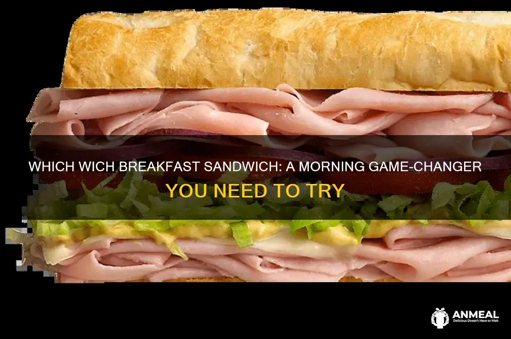 which wich breakfast sandwich