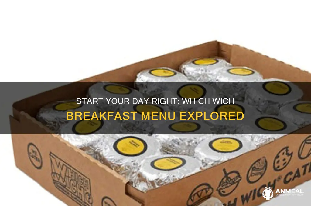 which wich breakfast
