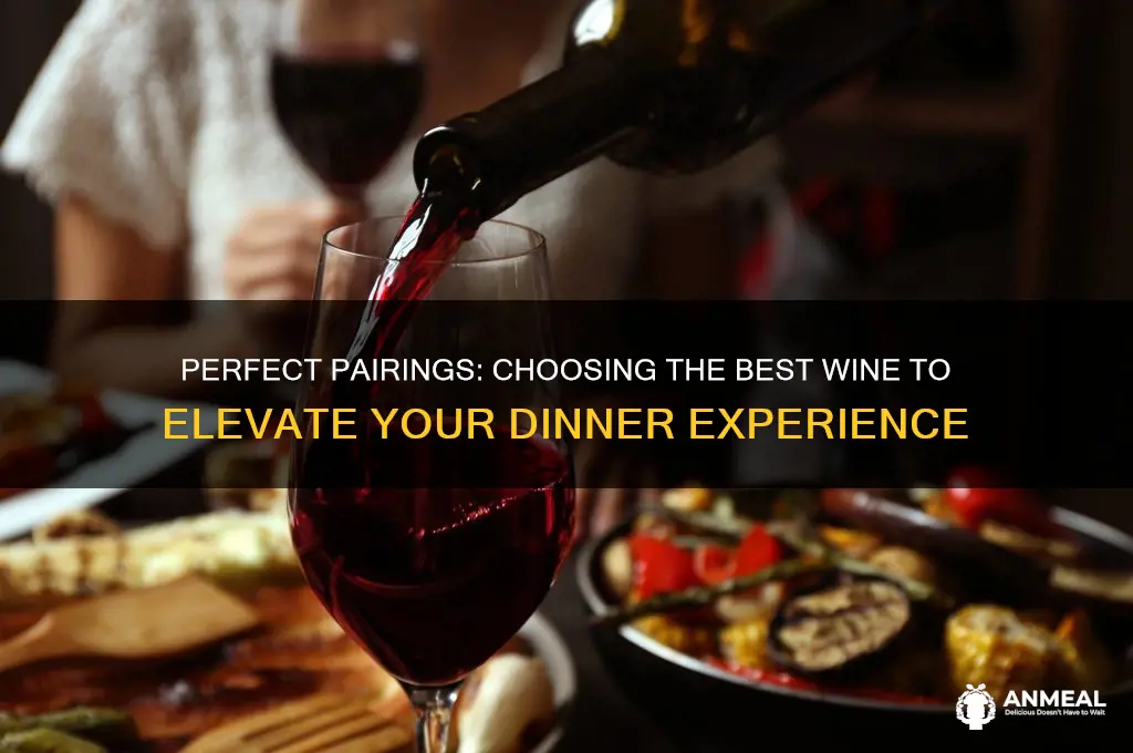 which wine is better for dinner