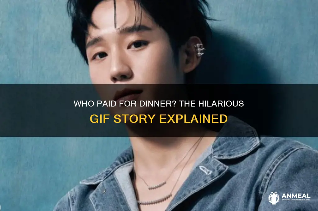 who actually paid for dinner gif
