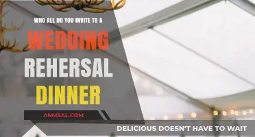 Who to Invite to Your Wedding Rehearsal Dinner: A Guide