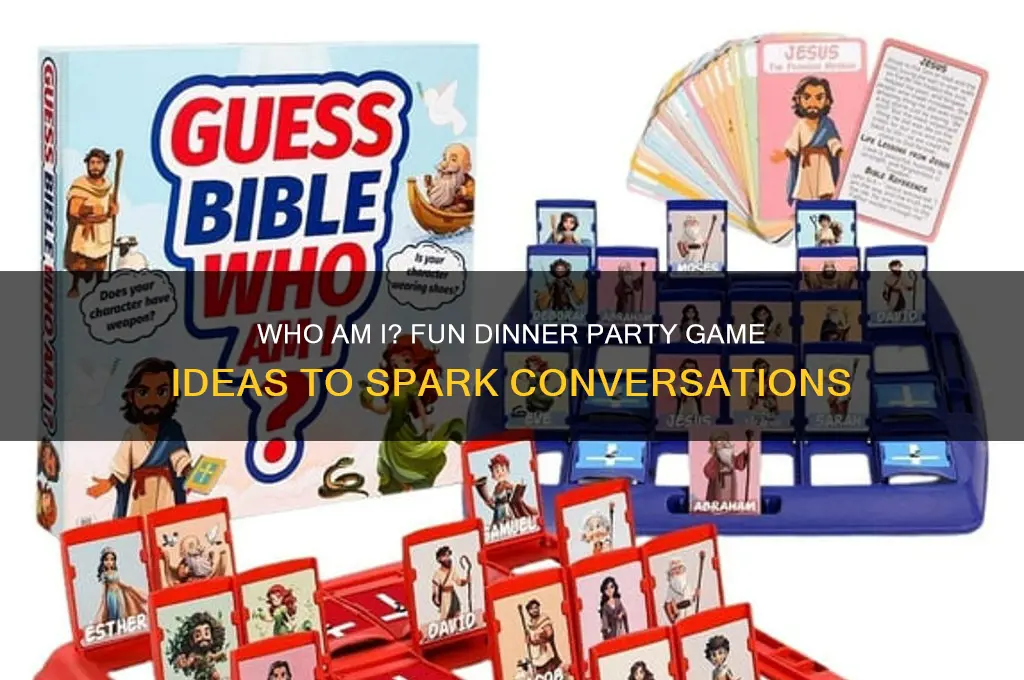 who am i dinner party game