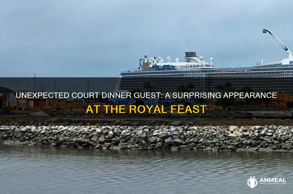 who appears at the court dinner unexpectedly