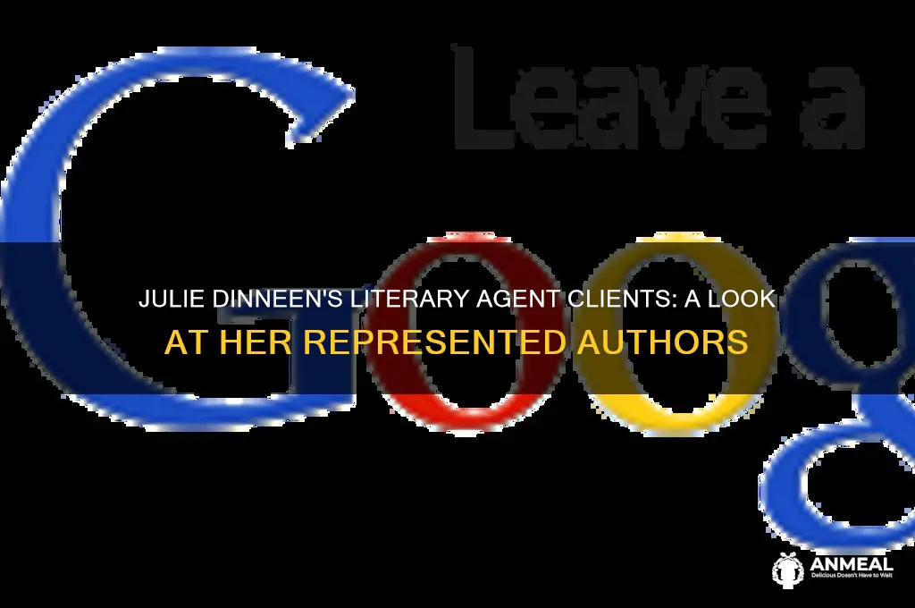 who are julie dinneen literary agent clients