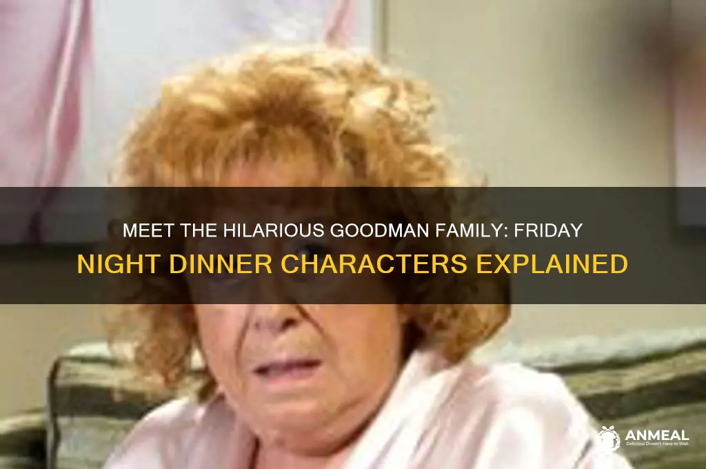 who are the characters in friday night dinner