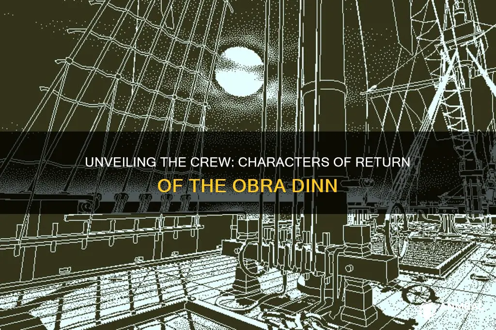 who are the characters in return of the obra dinn