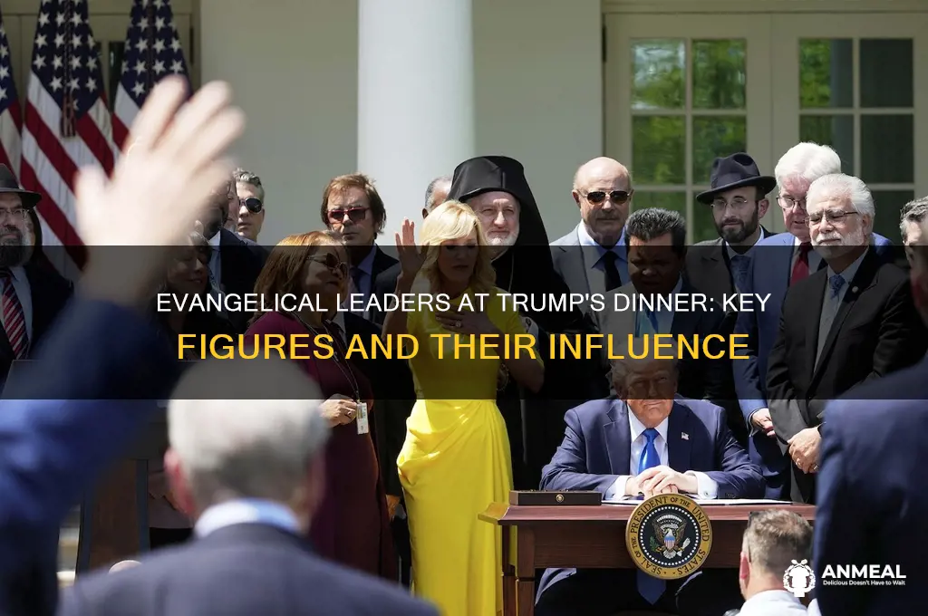 who are the evangelical leaders at trumps dinner