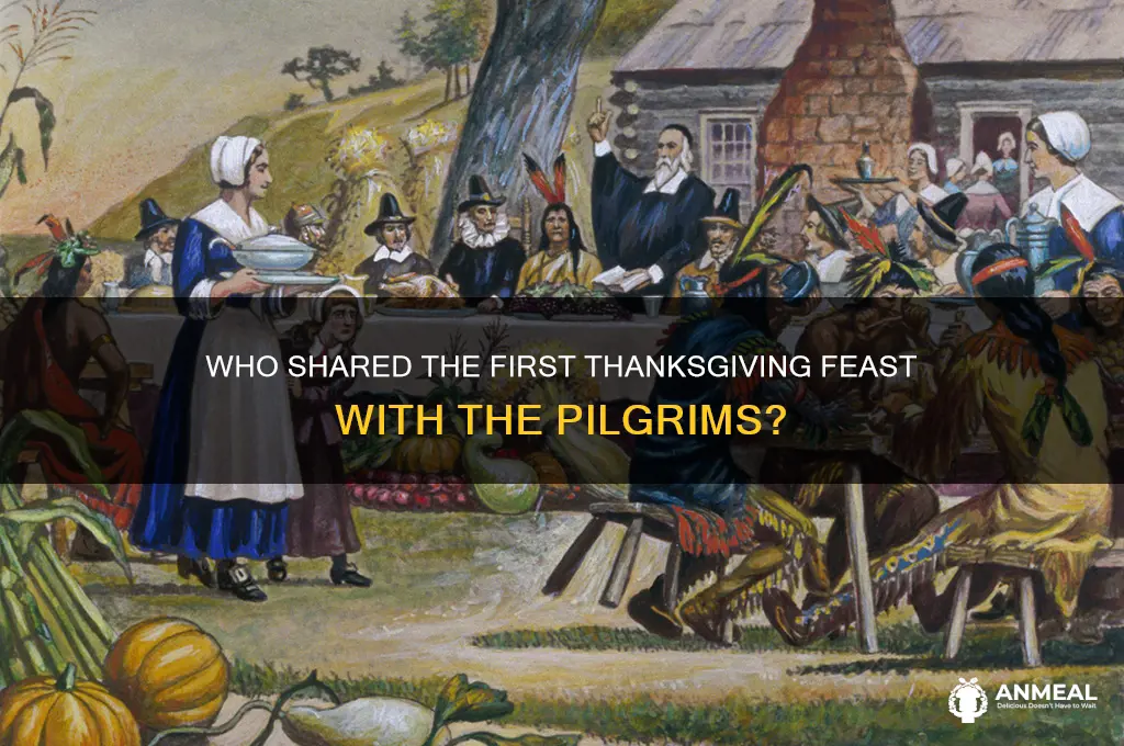 who ate dinner with the pilgrims