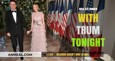Who Joined Trump for Dinner Tonight? Unveiling the Exclusive Guest List