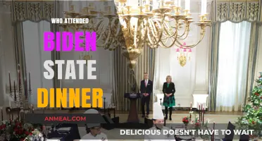 Biden's State Dinner: Notable Guests and Highlights of the Evening