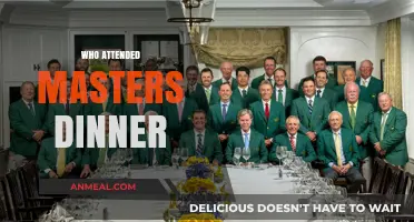 Who Attended the Masters Dinner: A Look at the Exclusive Guest List
