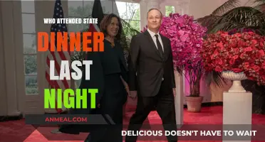 Who Attended the State Dinner Last Night: A Guest List Overview