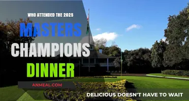 2025 Masters Champions Dinner: Exclusive Guest List Revealed
