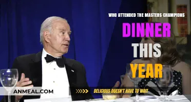 Exclusive Look: 2023 Masters Champions Dinner Guest List Revealed