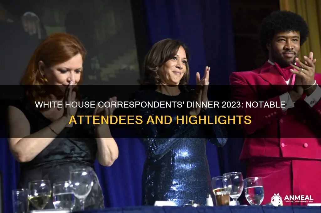 who attended the white house correspondents dinner