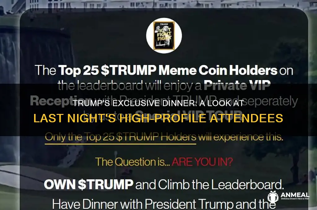who attended trump