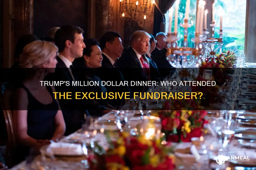 who attended trump