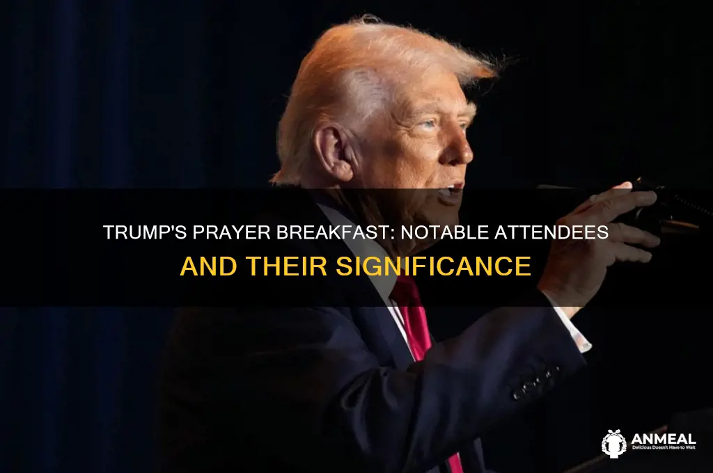 who attended trump