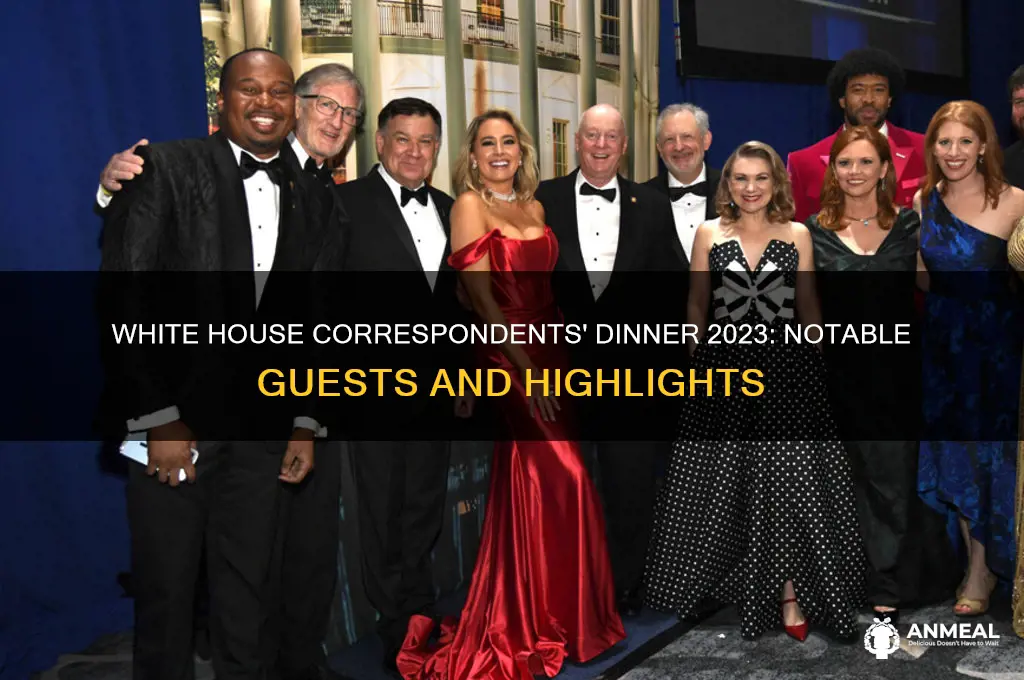 who attended white house correspondents dinner