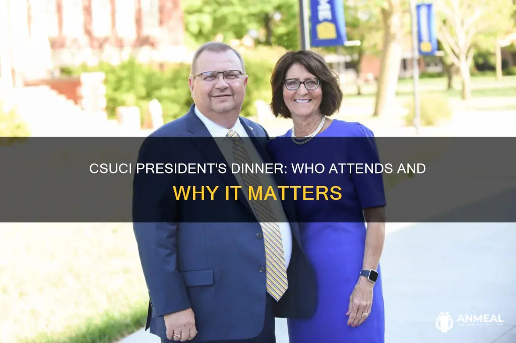 who attends the csuci president