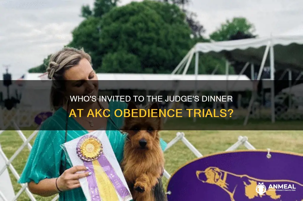 who attends the judge